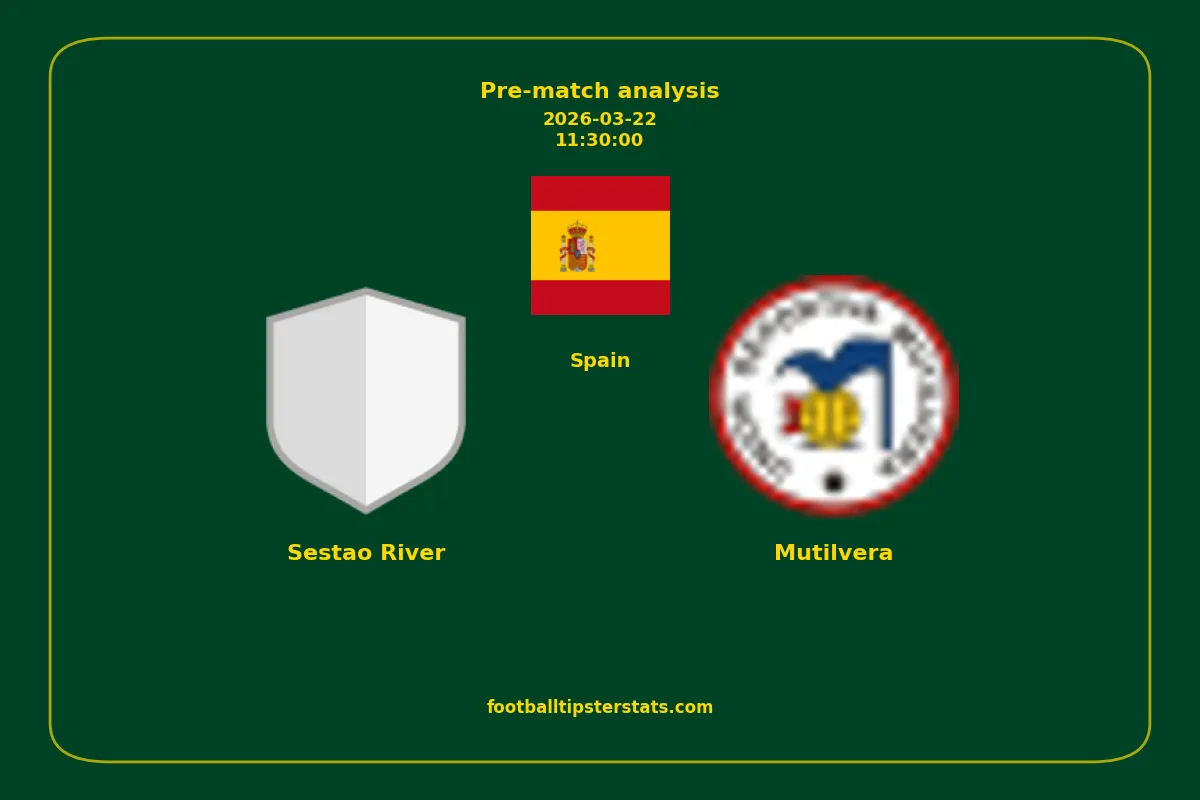 Pre-match analysis: Sestao River vs Mutilvera on 2026-03-22